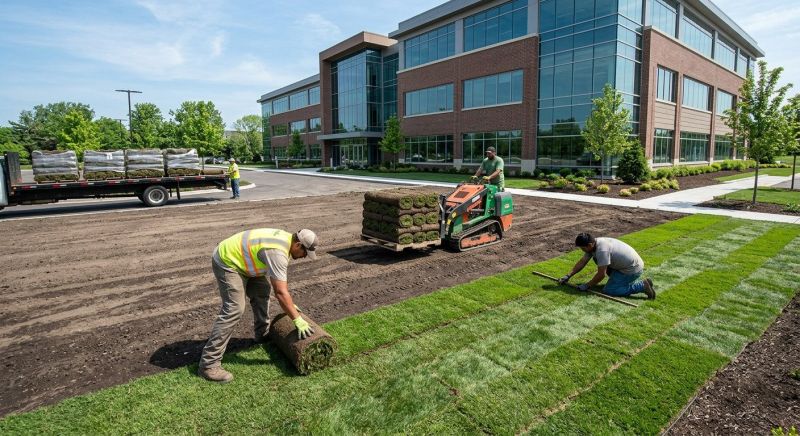 Commercial Sodding in Aiken, SC
