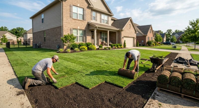 Grass Installation in Aiken, SC