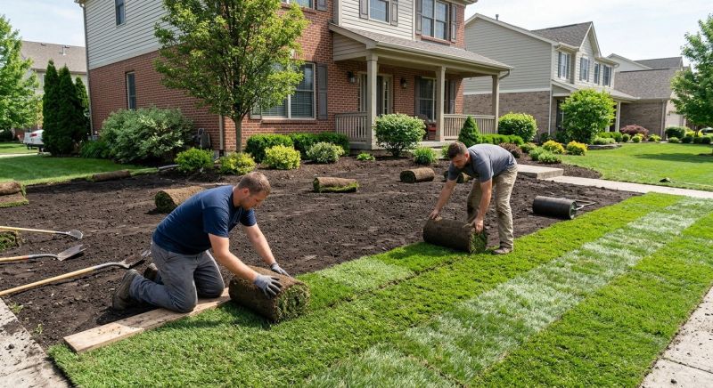 Grass Installation in Aiken, SC
