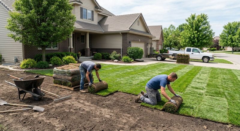 Lawn Sodding in Rockwall, TX