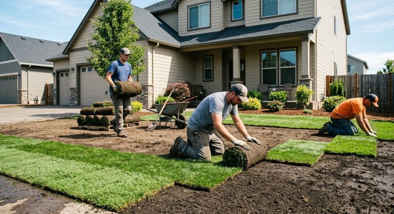 Sod Installation in Rockwall, TX