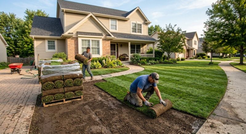 Sodding Service in Aiken, SC