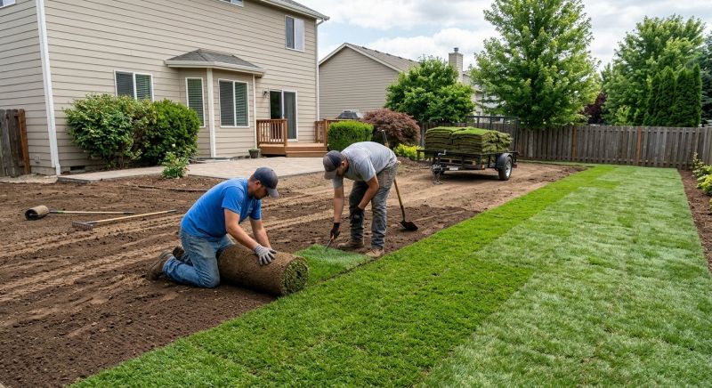 Yard Sod Installation in Honolulu, HI