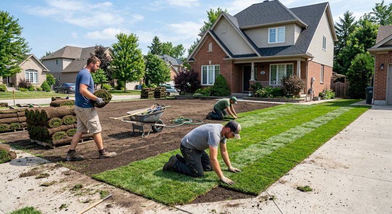 Yard Sod Replacement in Aiken, SC
