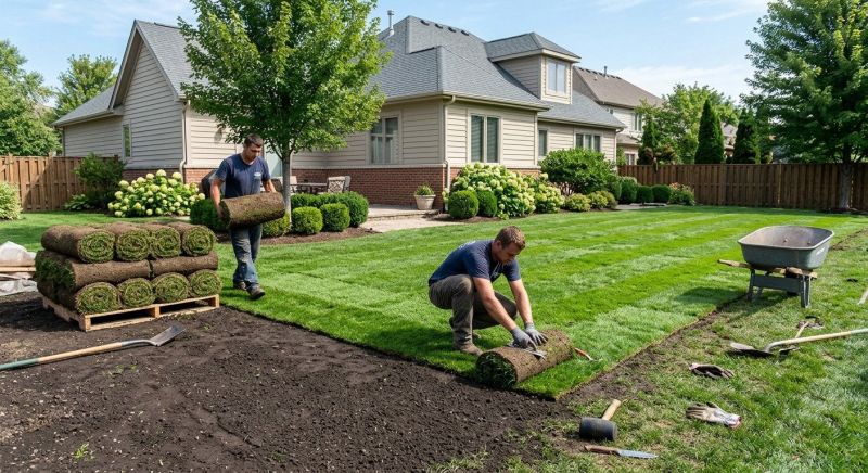 Yard Sodding in Aiken, SC